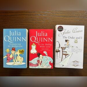Bridgerton 3-Book Set by Julia Quinn, Paperback